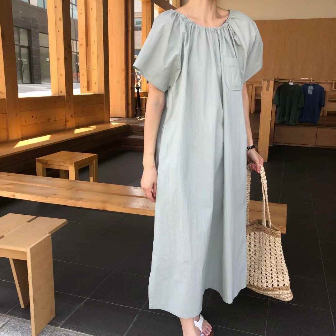 MAENEW韓國直郵東大門代購女裝新品人氣推薦休閑職業連衣裙MAENEW連衣裙