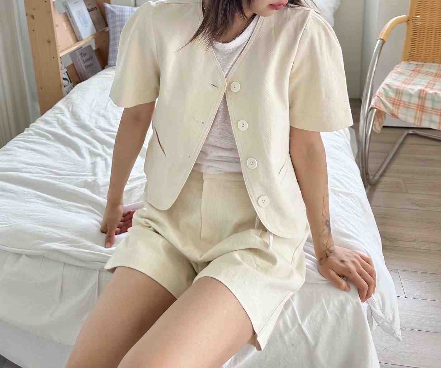MAYFLOWER韓國直郵東大門實拍女裝新款休閑時尚24春夏夾克MAYFLOWER夾克