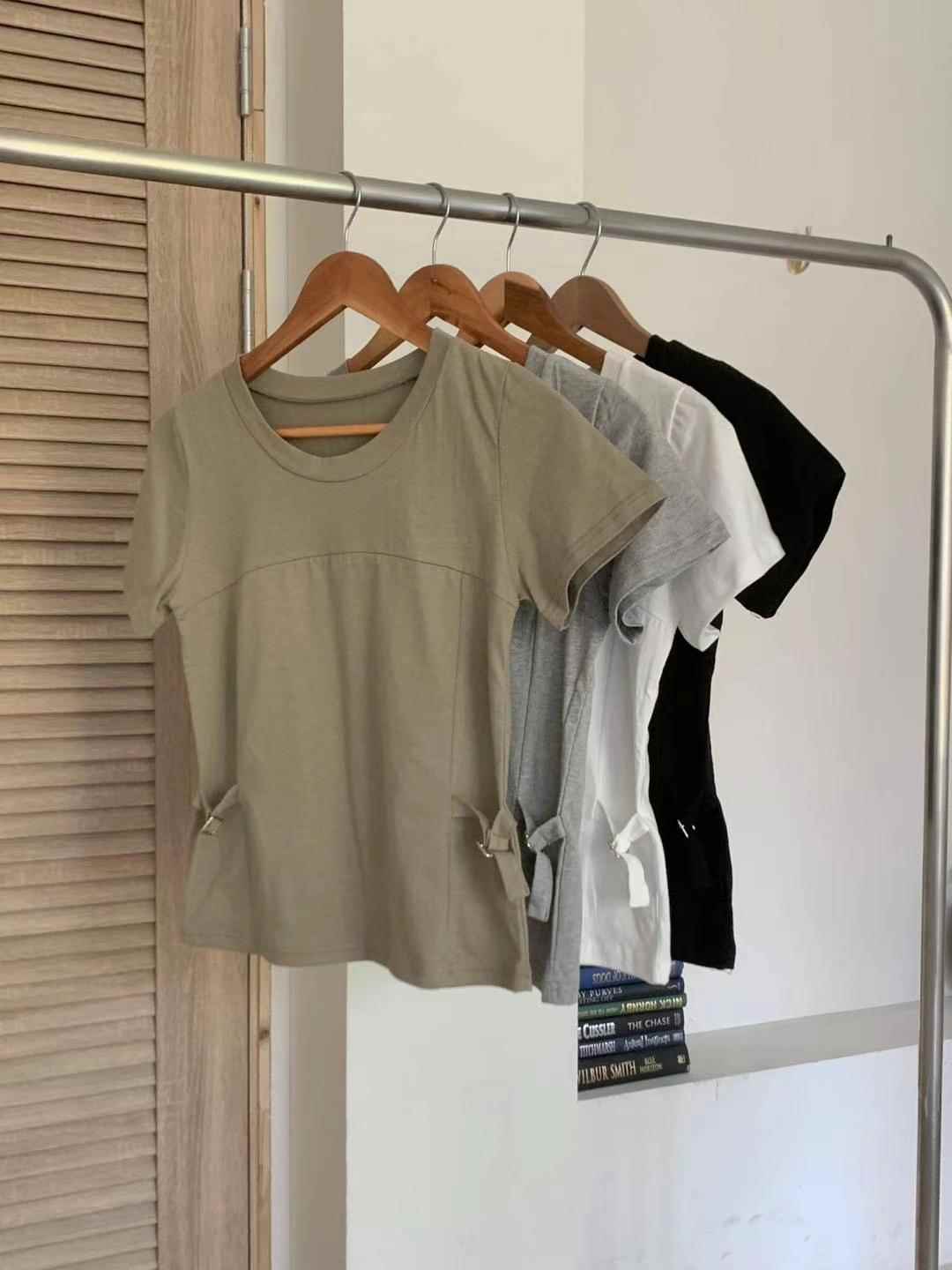 TAILS直郵韓國代購女裝新品熱賣時尚推薦真品休閑24春夏T恤TAILST恤