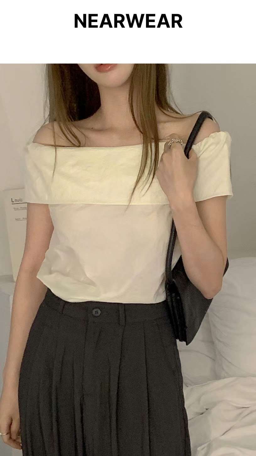 UNSANE韓國直郵女裝新品24春夏推薦人氣熱賣真品襯衫蕾絲衫UNSANE襯衫/蕾絲衫