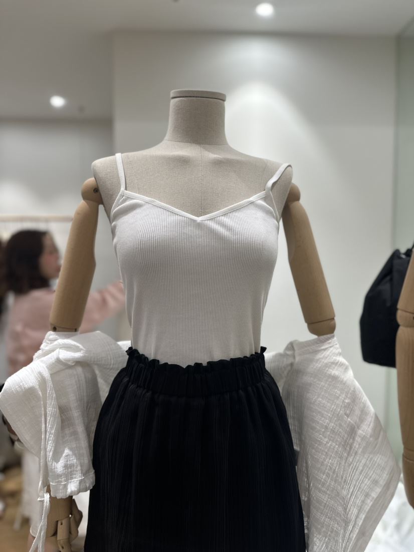 VERVEINE韓國直郵東大門代購女裝新品24春夏真品吊帶背心VERVEINE吊帶/背心