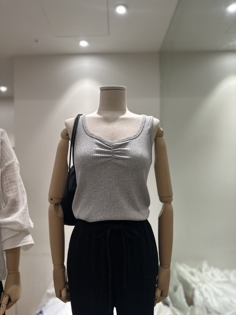 VERVEINE直郵韓國代購女裝新款休閑真品人氣推薦吊帶背心蕾絲VERVEINE吊帶/背心