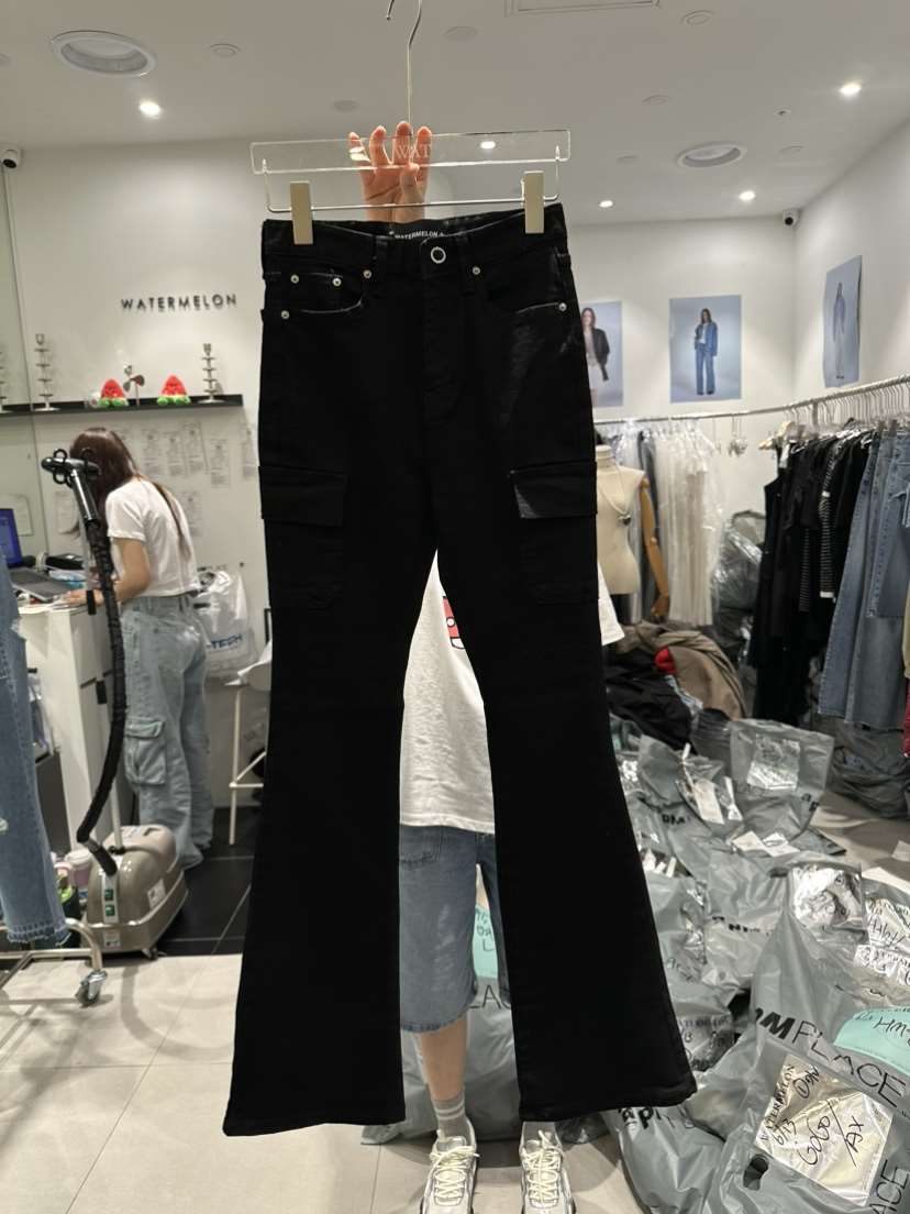 WATERMELON韓國直郵東大門代購女裝新款熱賣24春夏休閑褲WATERMELON休閑褲