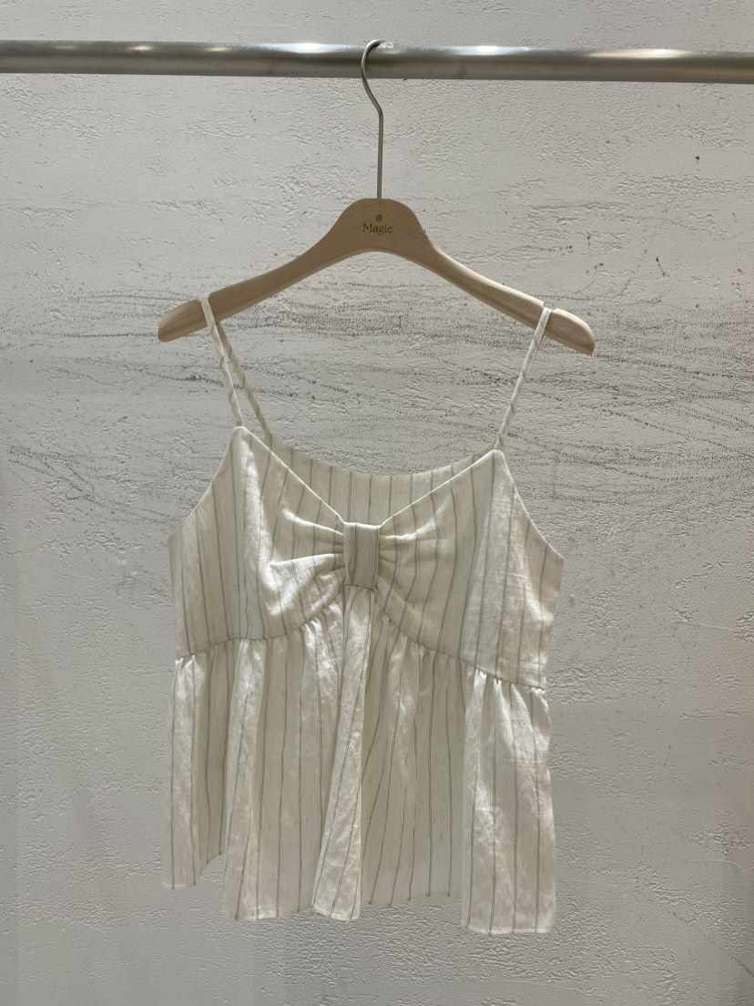 Magie韓國直郵女裝新品推薦真品時尚人氣熱賣24春夏吊帶背心VI A吊帶/背心