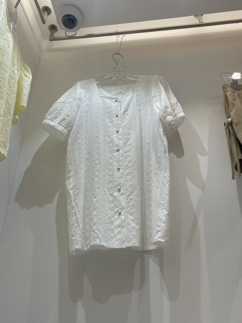 THE LENA韓國直郵東大門實拍女裝新款職業24春夏襯衫蕾絲衫NWEOL襯衫/蕾絲衫
