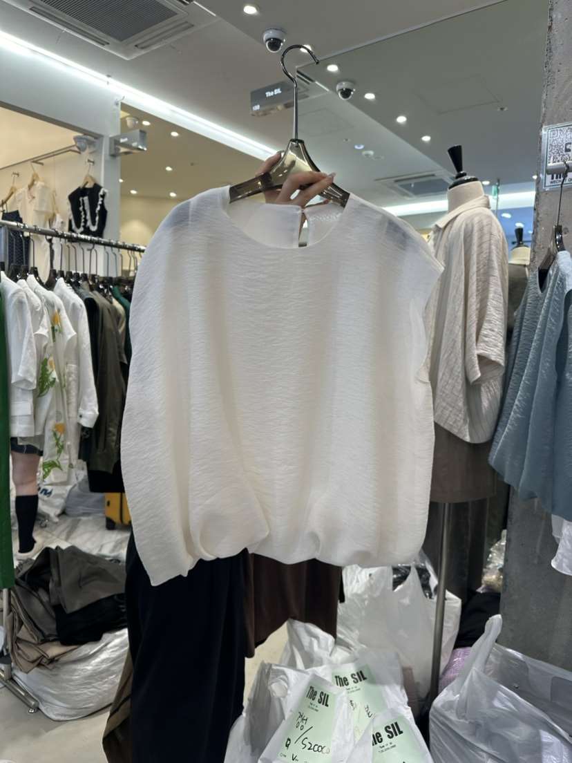THE SIL韓國直郵東大門代購女裝新品人氣休閑熱賣襯衫蕾絲衫THE SIL/1 2ILLY襯衫/蕾絲衫