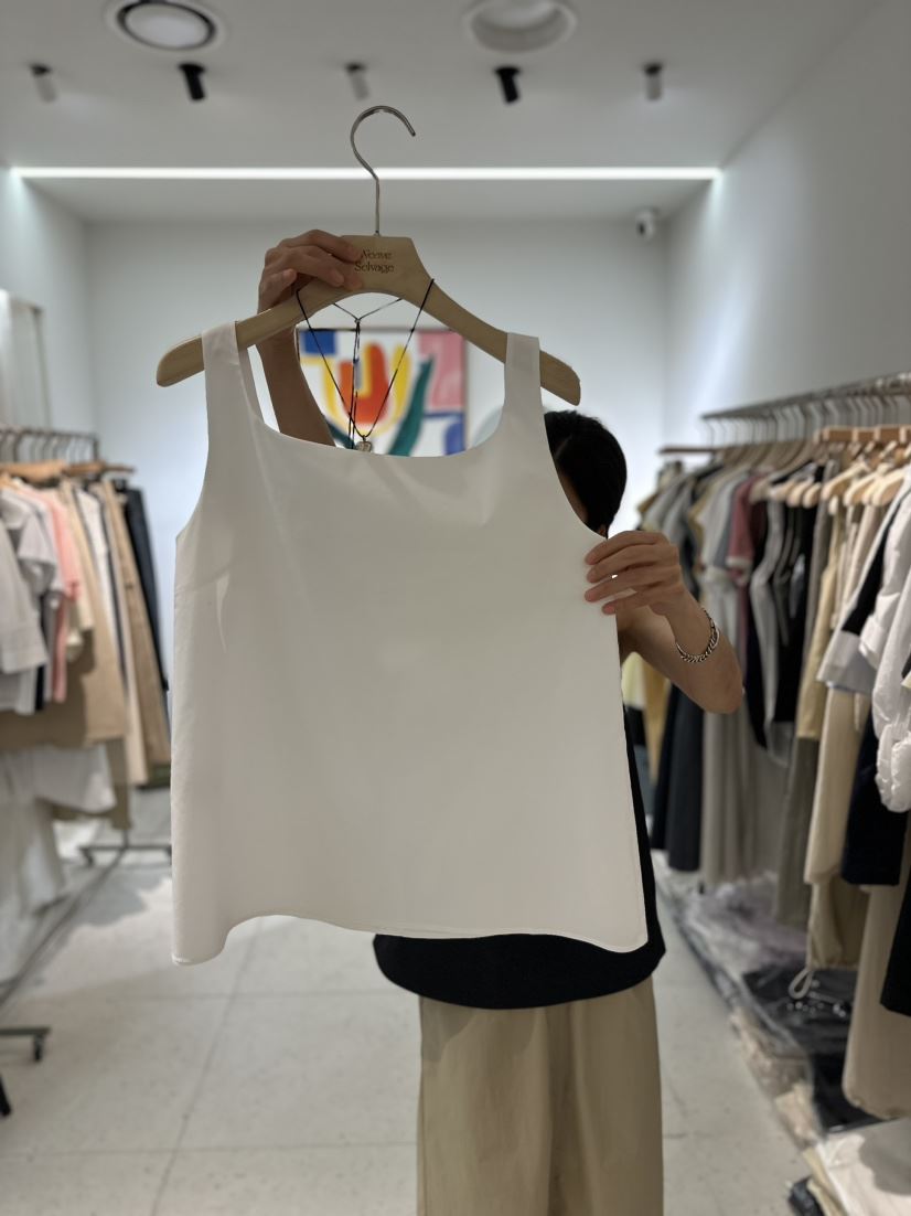 WEAUE SELVAGE直郵韓國代購女裝新款人氣真品推薦吊帶背心WEAUE SELVAGE吊帶/背心