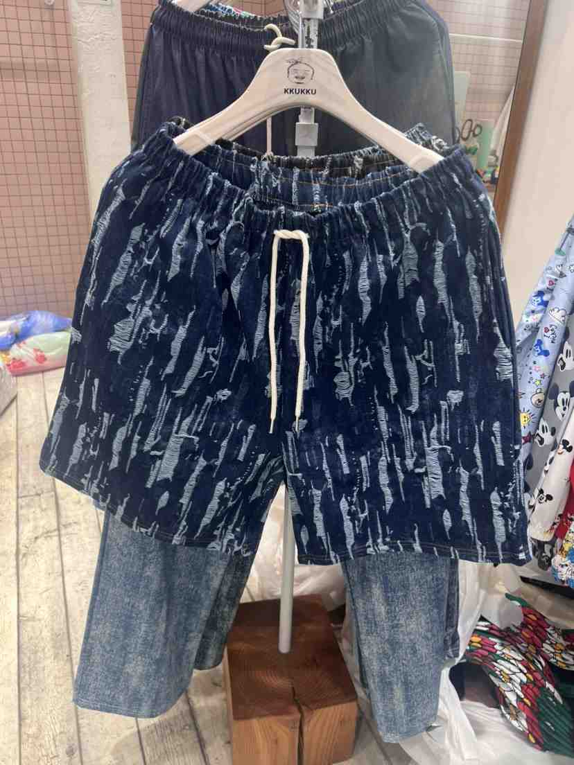 KKUKKU直郵韓國代購女裝新款熱賣時尚真品休閑職業人氣短褲KKUKKU-男裝短褲