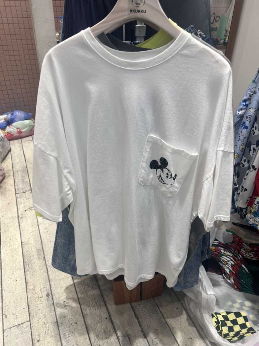 KKUKKU直郵韓國代購女裝新品休閑24春夏推薦時尚職業人氣T恤KKUKKU-男裝T恤