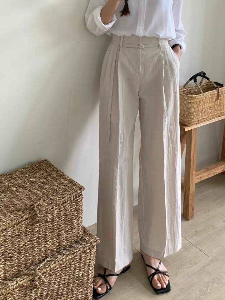 NOON韓國直郵東大門代購女裝新款推薦職業休閑熱賣時尚休閑褲NOON休閑褲