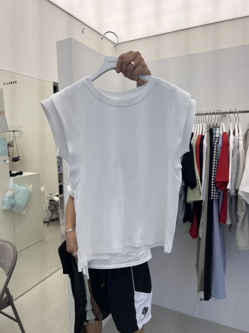 NON CLIP直郵韓國代購女裝新品人氣職業休閑熱賣時尚吊帶背心NON CLIP吊帶/背心