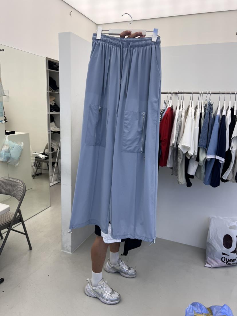 NON CLIP韓國直郵女裝新款真品推薦時尚人氣休閑褲口袋拉鏈NON CLIP休閑褲
