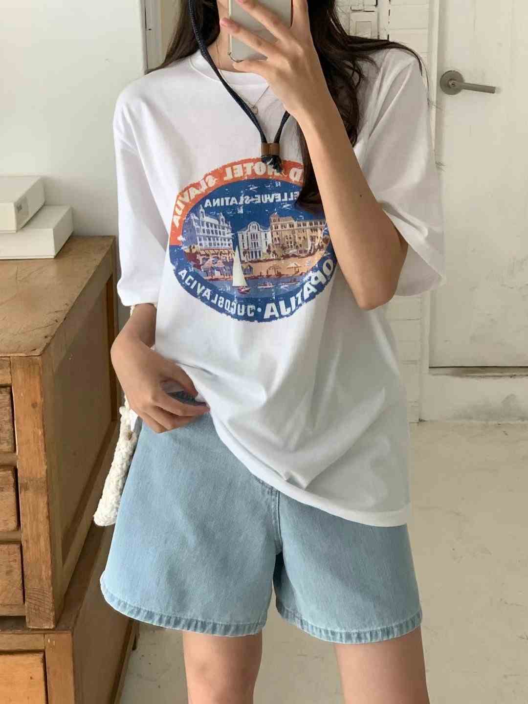 O SENSE-오센스-T韓國直郵東大門代購女裝新品推薦人氣T恤LE VAIRT恤