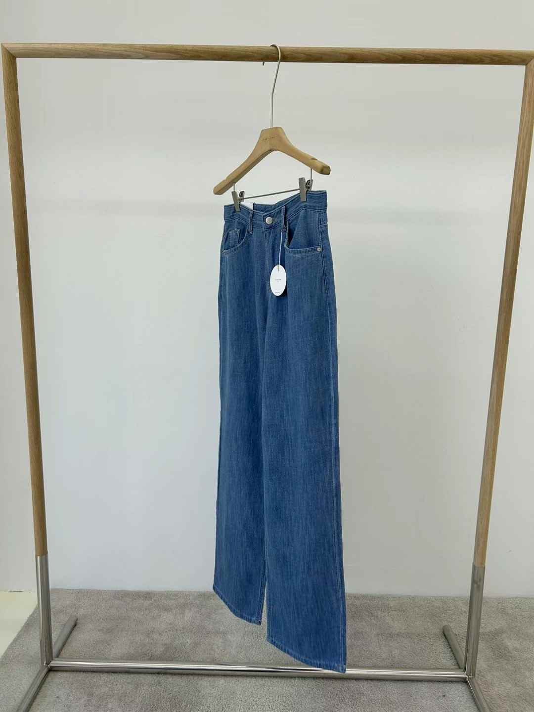 STYLE SCRAP韓國直郵東大門實拍女裝新款職業牛仔褲牛仔布STYLE SCRAP牛仔褲