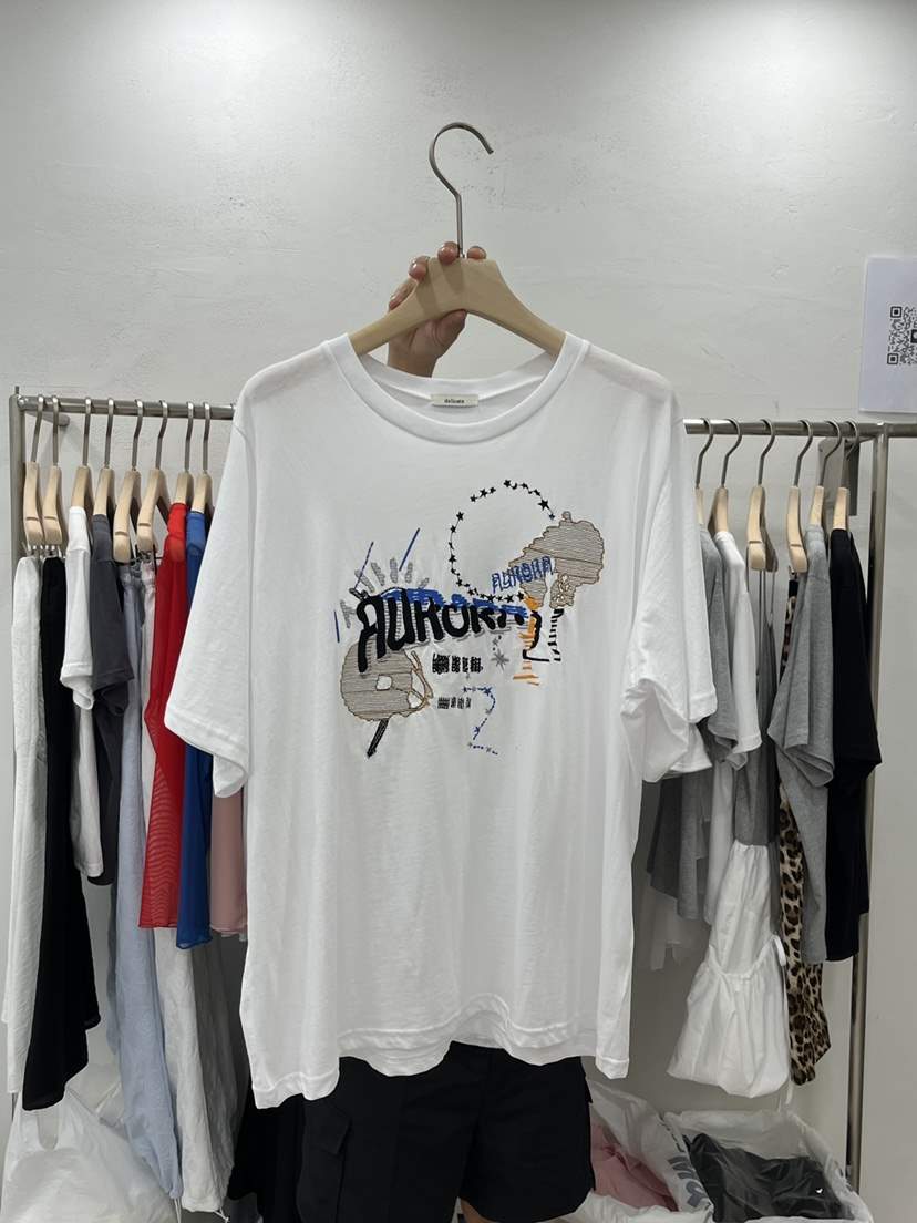 Delicate韓國直郵東大門代購女裝新品人氣推薦真品休閑24春夏T恤DELICATET恤
