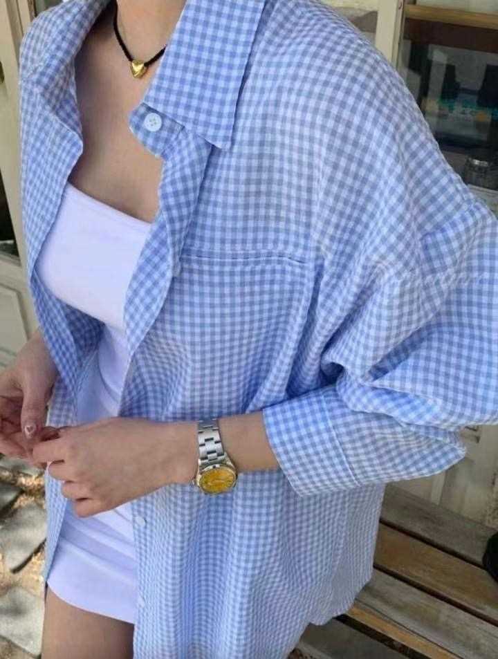 MOVEMENT直郵韓國代購女裝新款熱賣24春夏推薦襯衫蕾絲衫MOVEMENT襯衫/蕾絲衫