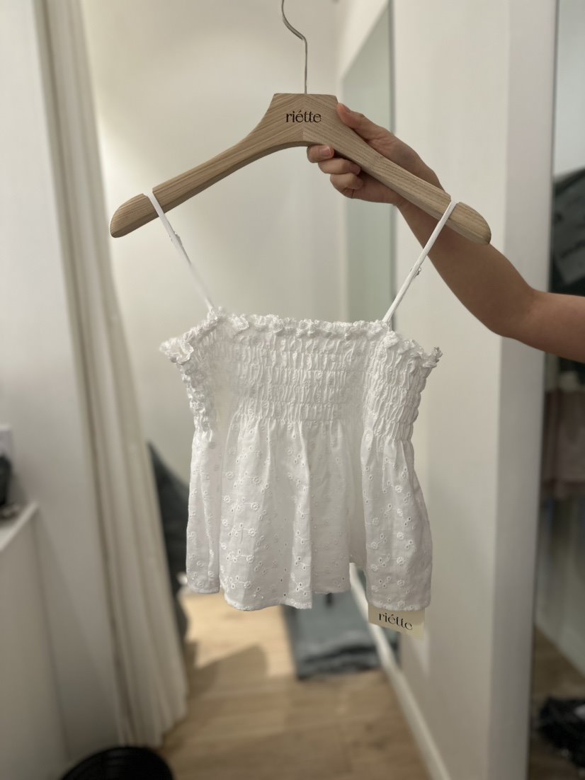 riette韓國直郵女士新款真品休閑職業時尚推薦熱賣吊帶背心VEGETABLE吊帶/背心