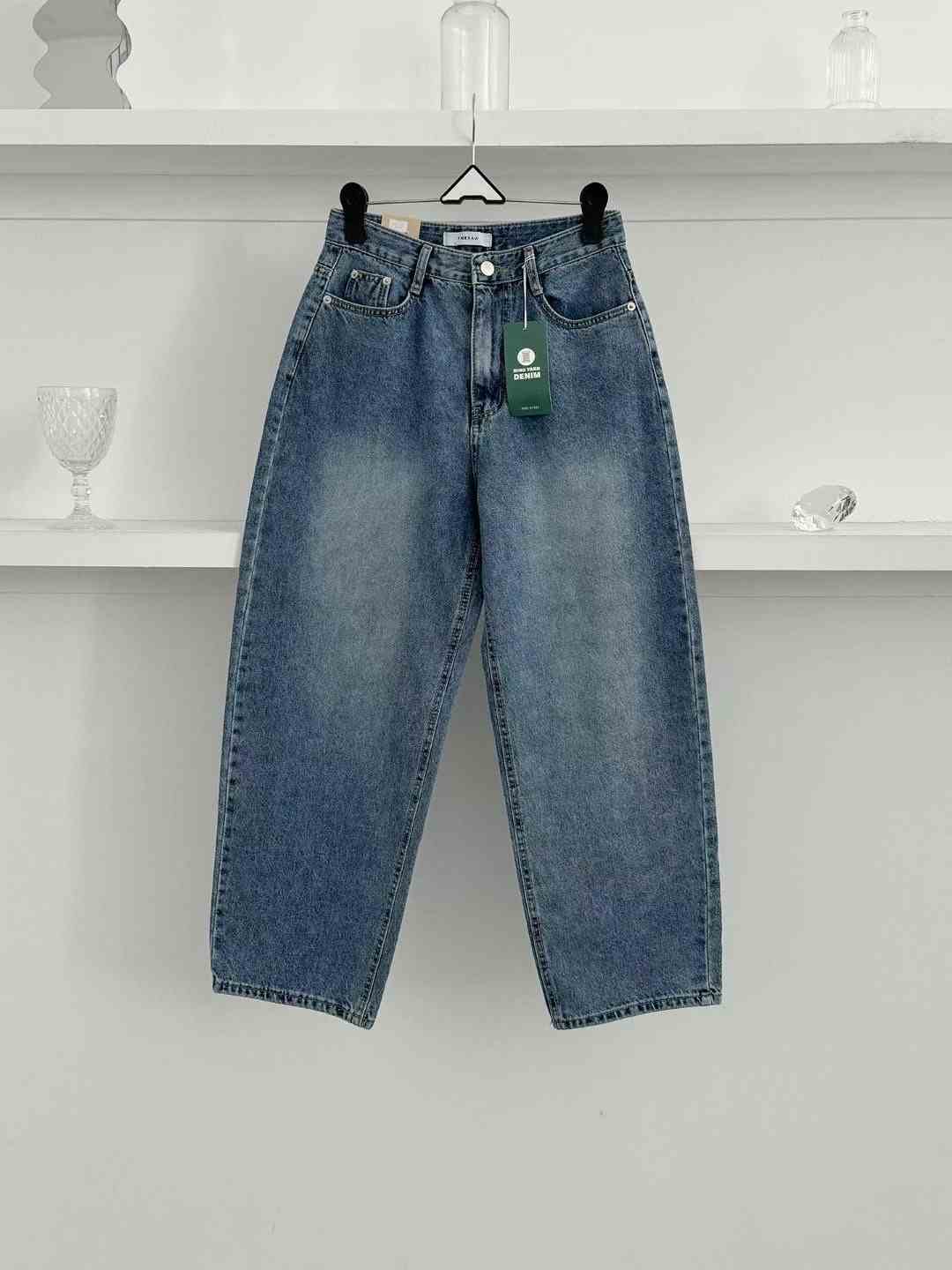 Theraw韓國直郵東大門代購女士新品熱賣真品休閑職業牛仔褲Theraw牛仔褲