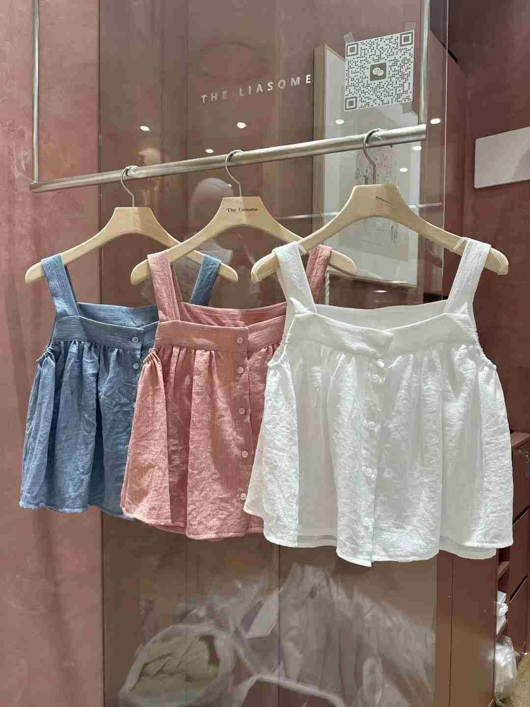THE LIASOME直郵韓國代購女裝新品職業真品推薦熱賣吊帶背心THE LIASOME吊帶/背心