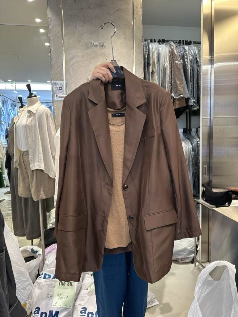 THE SIL韓國直郵東大門實拍女裝新品熱賣推薦24春夏夾克THE SIL/1 2ILLY夾克