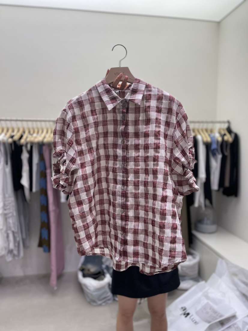VIVEL直郵韓國代購女裝新品時尚人氣推薦熱賣職業襯衫蕾絲衫VIVEL襯衫/蕾絲衫