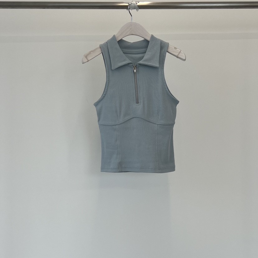 ANOTHER AVENUE韓國直郵女士新品推薦熱賣24秋夏吊帶背心拉鏈ANOTHER AVENUE吊帶/背心