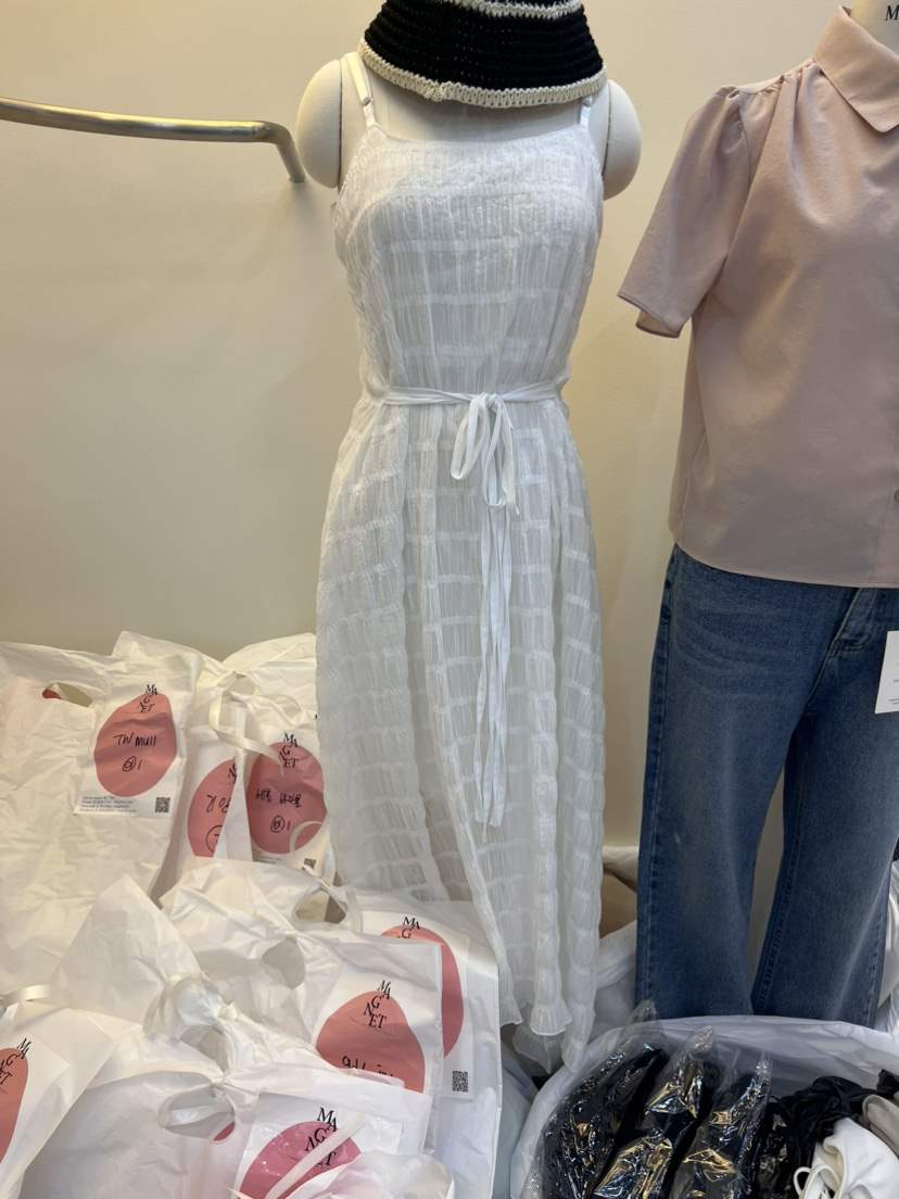 MAGNET韓國直郵東大門實拍女裝新品真品時尚推薦連衣裙流蘇MAGNET連衣裙