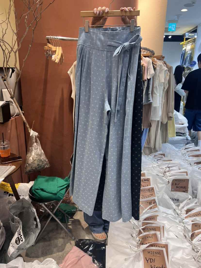 MIENNE韓國直郵女裝新品熱賣時尚24春夏休閑人氣職業牛仔褲MIENNE牛仔褲