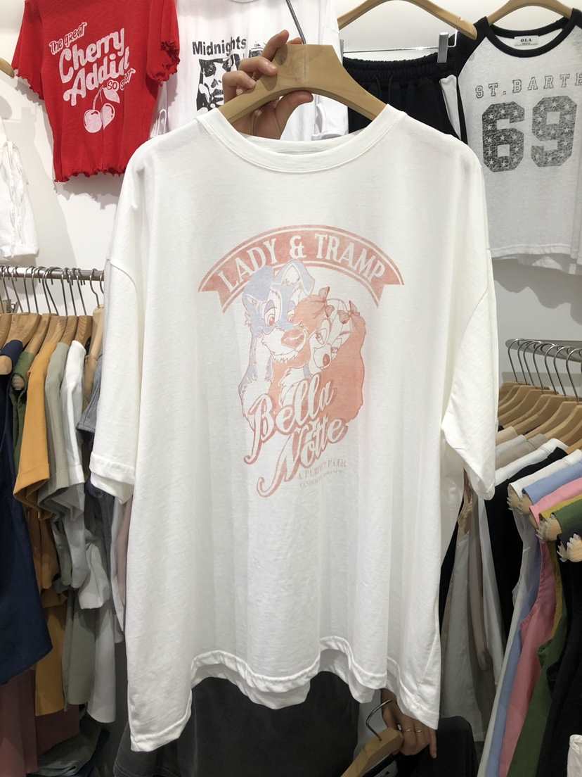 OLA直郵韓國代購女裝新款人氣休閑時尚推薦熱賣24春夏T恤mellor/OLAT恤