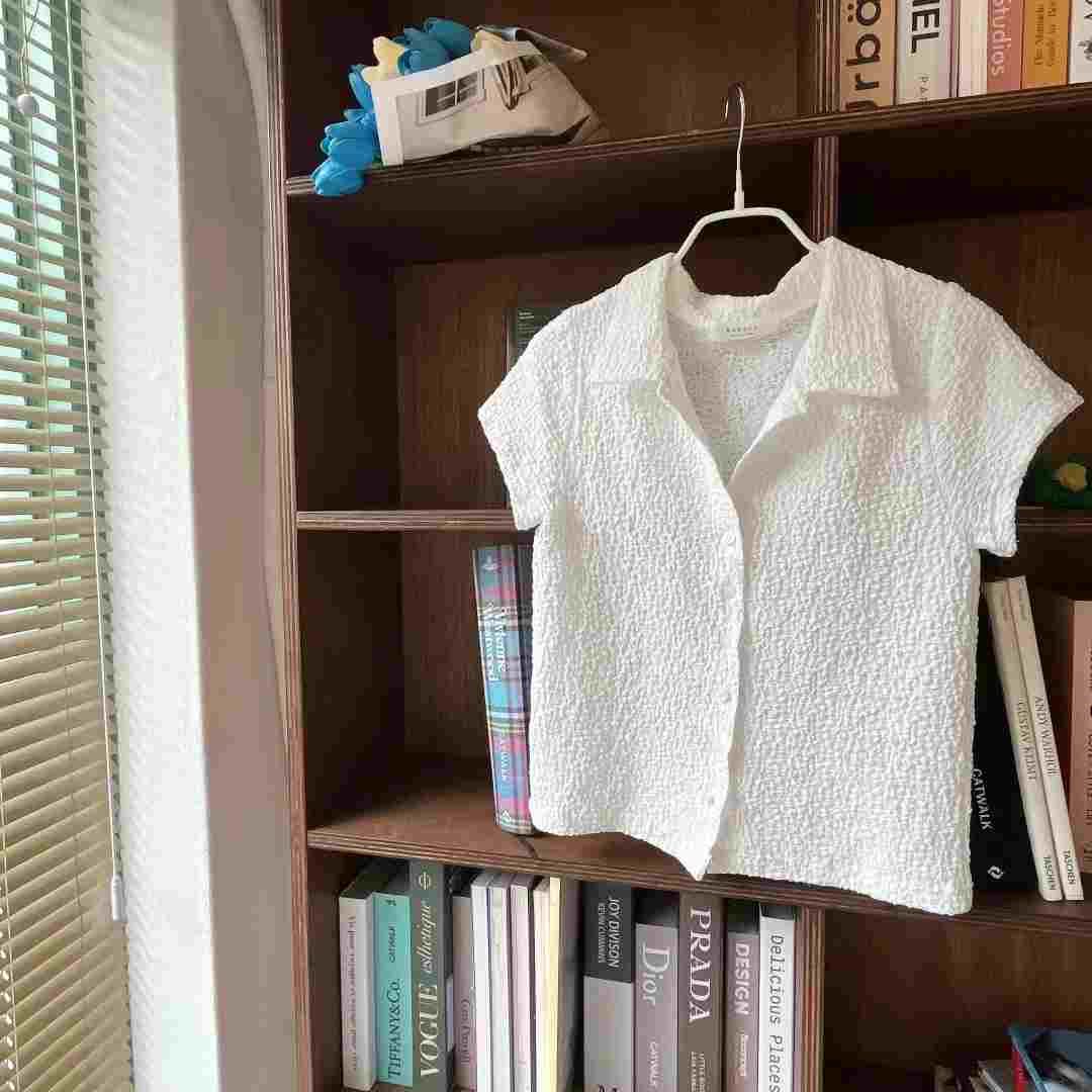 REBORN韓國直郵東大門代購女裝新品職業休閑時尚襯衫蕾絲衫REBORN襯衫/蕾絲衫