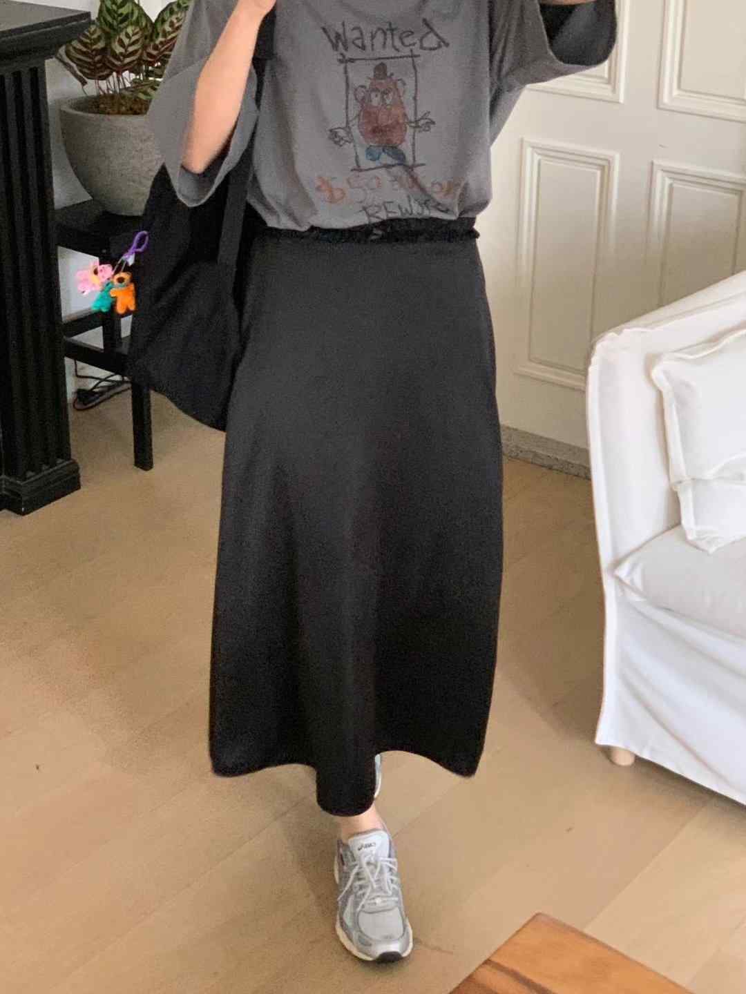 BLACKGHOBI韓國直郵東大門實拍女裝新款真品人氣時尚熱賣長裙BLACKGHOBI長裙