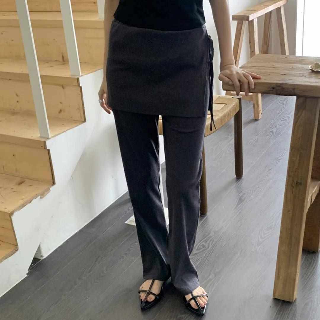 BLUSHER韓國直郵女士新款真品時尚人氣熱賣職業推薦24秋夏裙褲BLUSHER裙褲