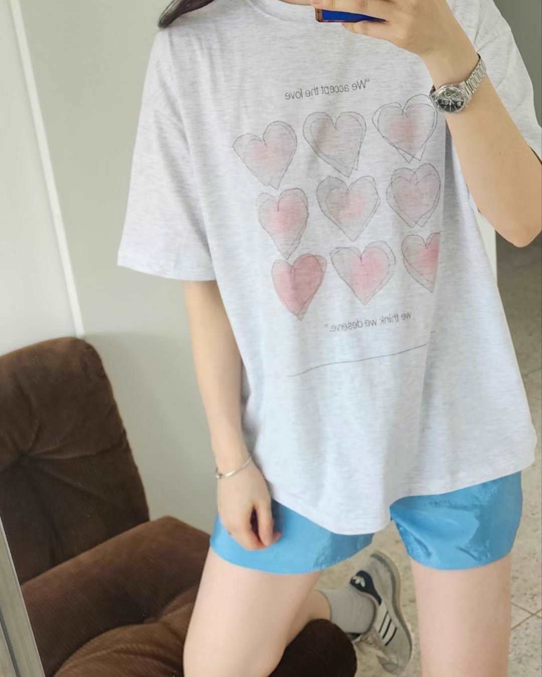 OFTHEDAY韓國直郵女裝新款推薦熱賣休閑24秋夏職業時尚T恤OFTHEDAYT恤