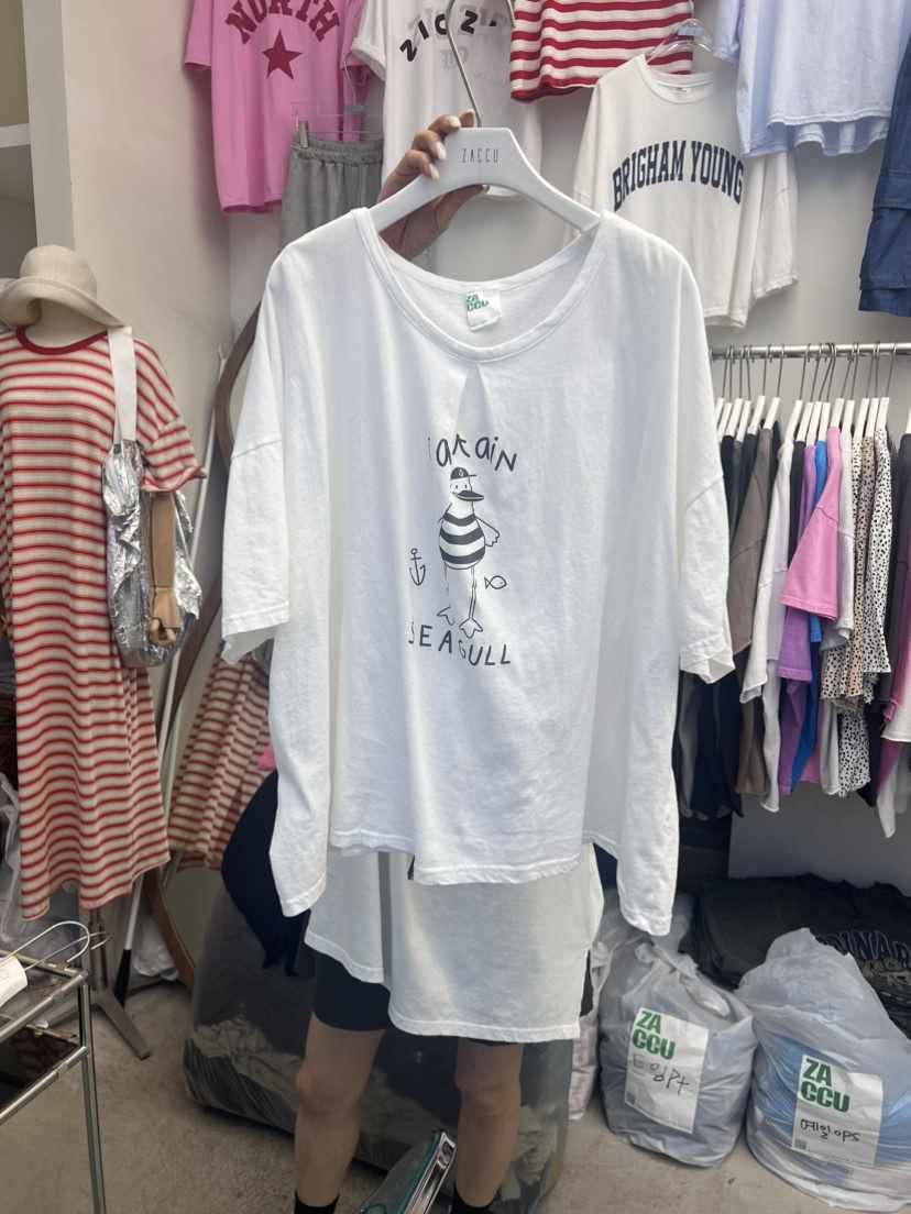 ZACCU韓國直郵東大門實拍女裝新款人氣推薦熱賣24春夏T恤ZACCUT恤