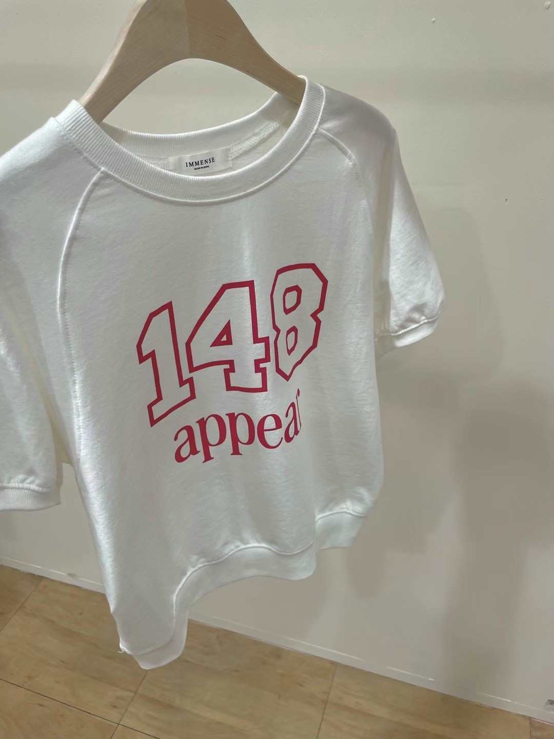 IMMENSE直郵韓國代購女士新品熱賣推薦職業24秋夏人氣T恤IMMENSET恤