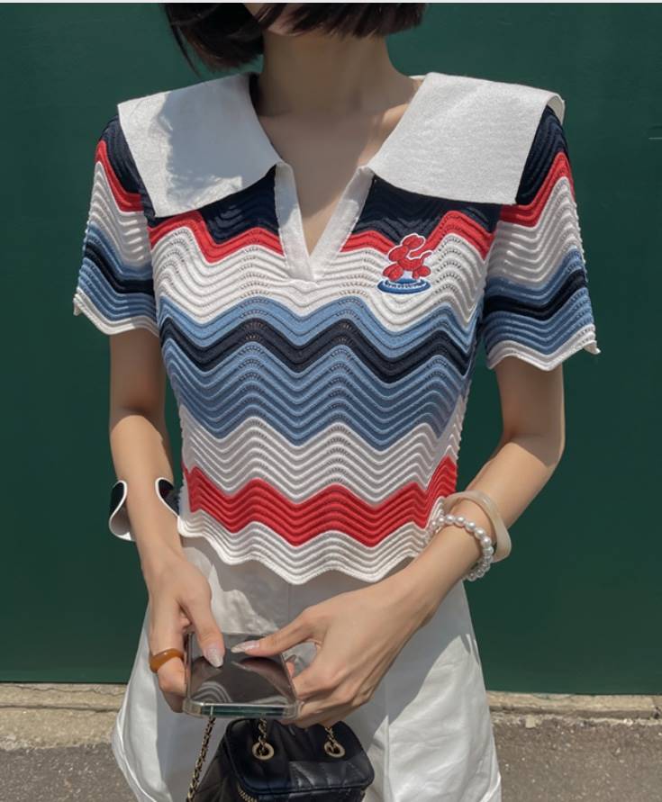 LEA/ASHER-J韓國直郵東大門代購女士新款推薦休閑真品針織衫이향針織衫