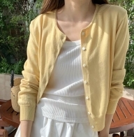 MAY SEVEN韓國直郵女士新款職業熱賣推薦24秋夏人氣針織衫MAY SEVEN針織衫