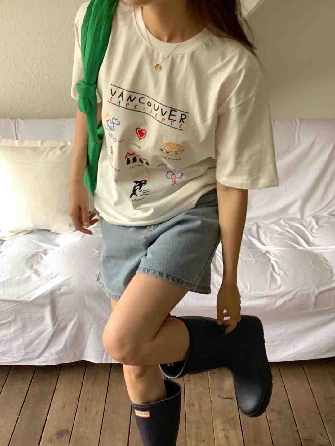 SALT.B韓國直郵女裝新款真品時尚熱賣人氣推薦職業休閑T恤SALT.BT恤