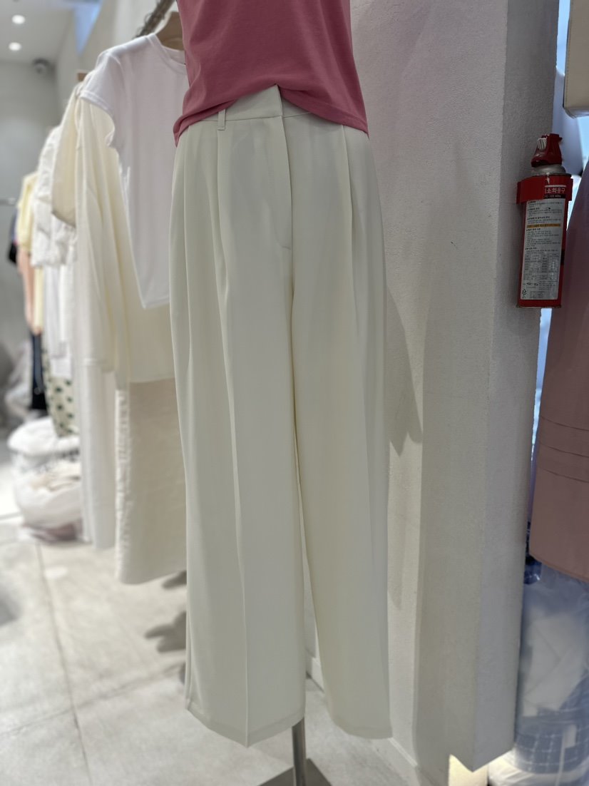 VENICE韓國直郵東大門實拍女士新品推薦休閑24秋夏休閑褲闊腿褲VENICE休閑褲