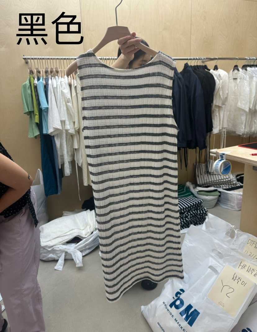 BASKET直郵韓國代購女裝新款熱賣真品24春夏職業推薦連衣裙BASKET連衣裙