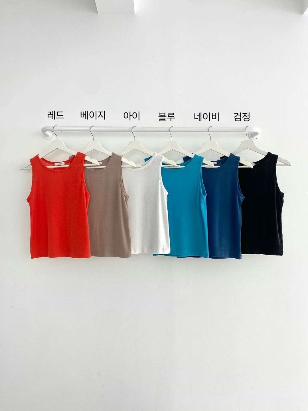 QUEENS MADE韓國直郵東大門實拍女裝新品時尚吊帶背心亞麻QUEENS MADE吊帶/背心