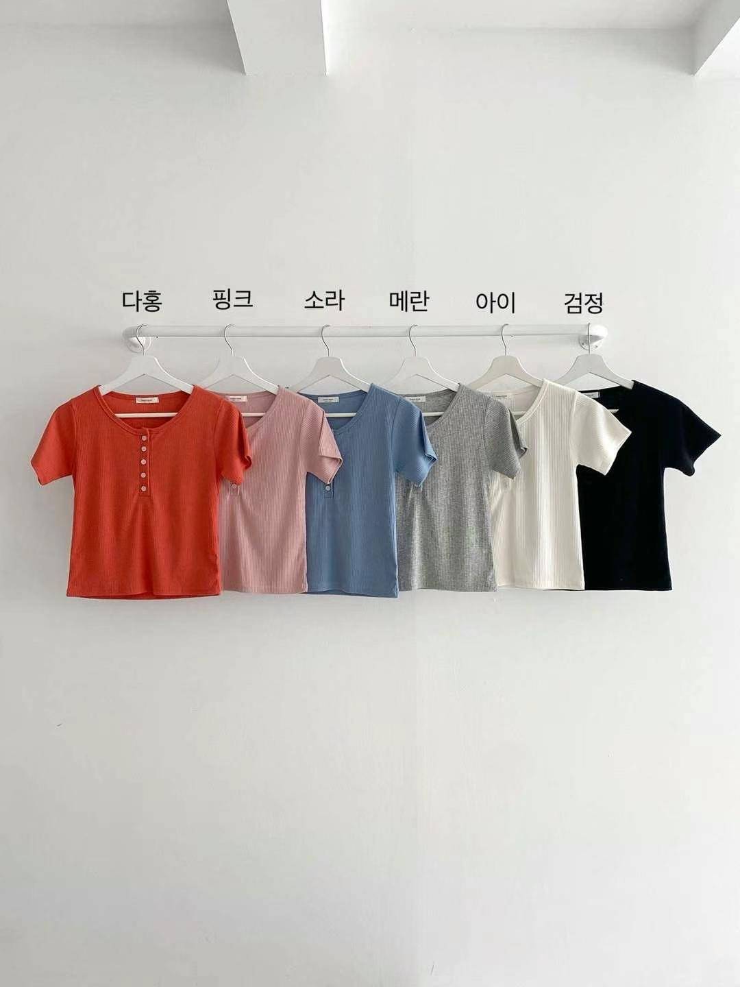 QUEENS MADE韓國直郵女裝新品推薦人氣24春夏熱賣休閑T恤QUEENS MADET恤