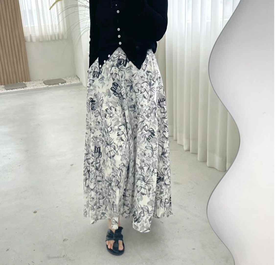 ERICA韓國直郵女裝新品時尚人氣職業真品熱賣休閑推薦24春夏長裙ERICA長裙