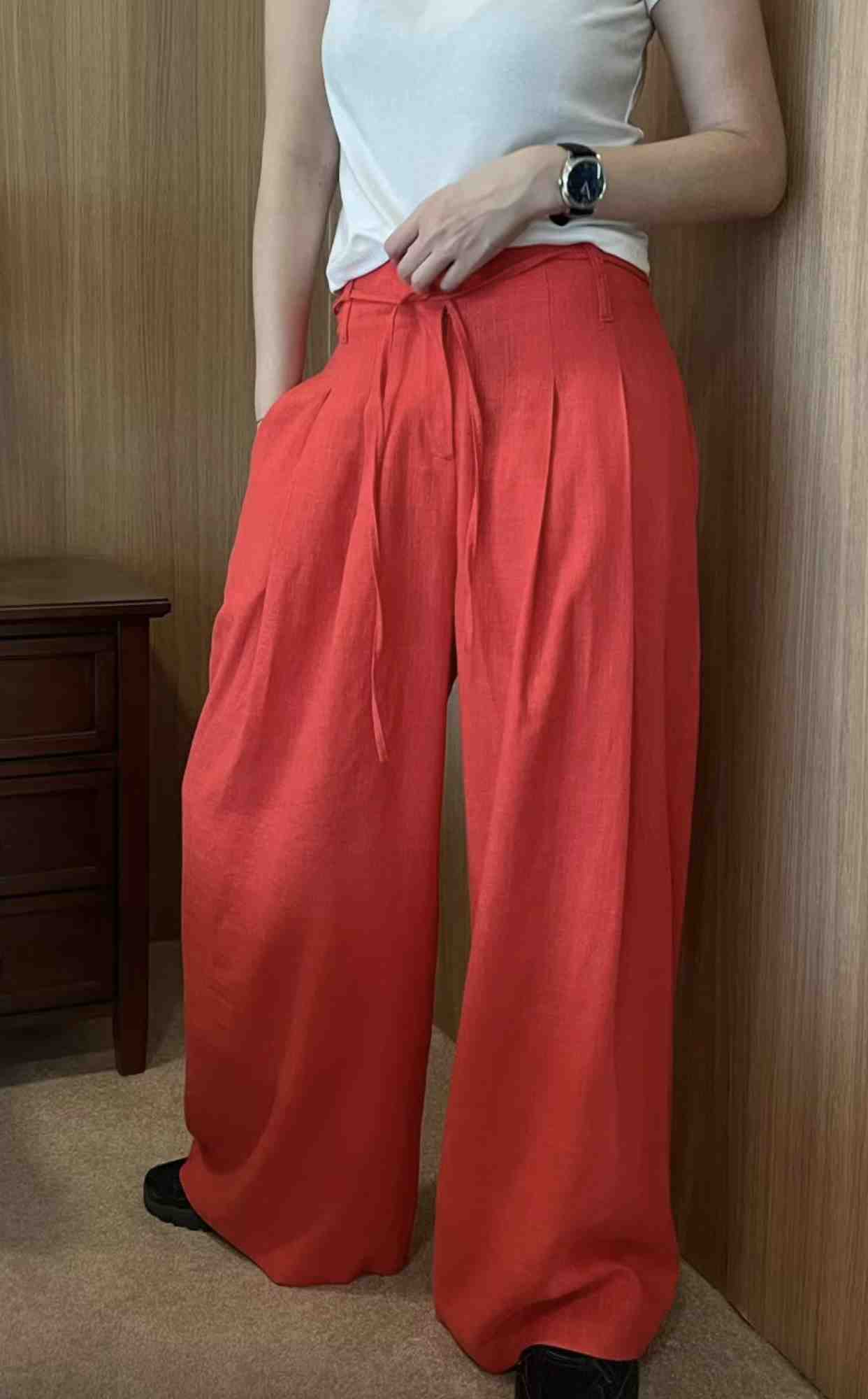 IACOCCA直郵韓國代購女裝新款時尚推薦人氣熱賣24春夏休閑褲IACOCCA休閑褲