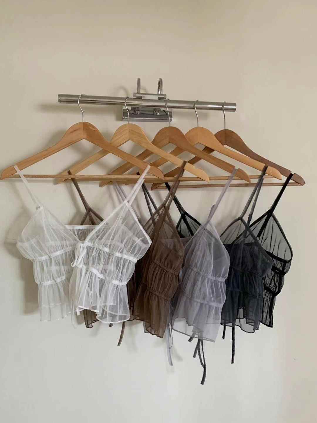 MONG9S韓國直郵女裝新品職業推薦人氣時尚休閑真品吊帶背心MONG9S吊帶/背心