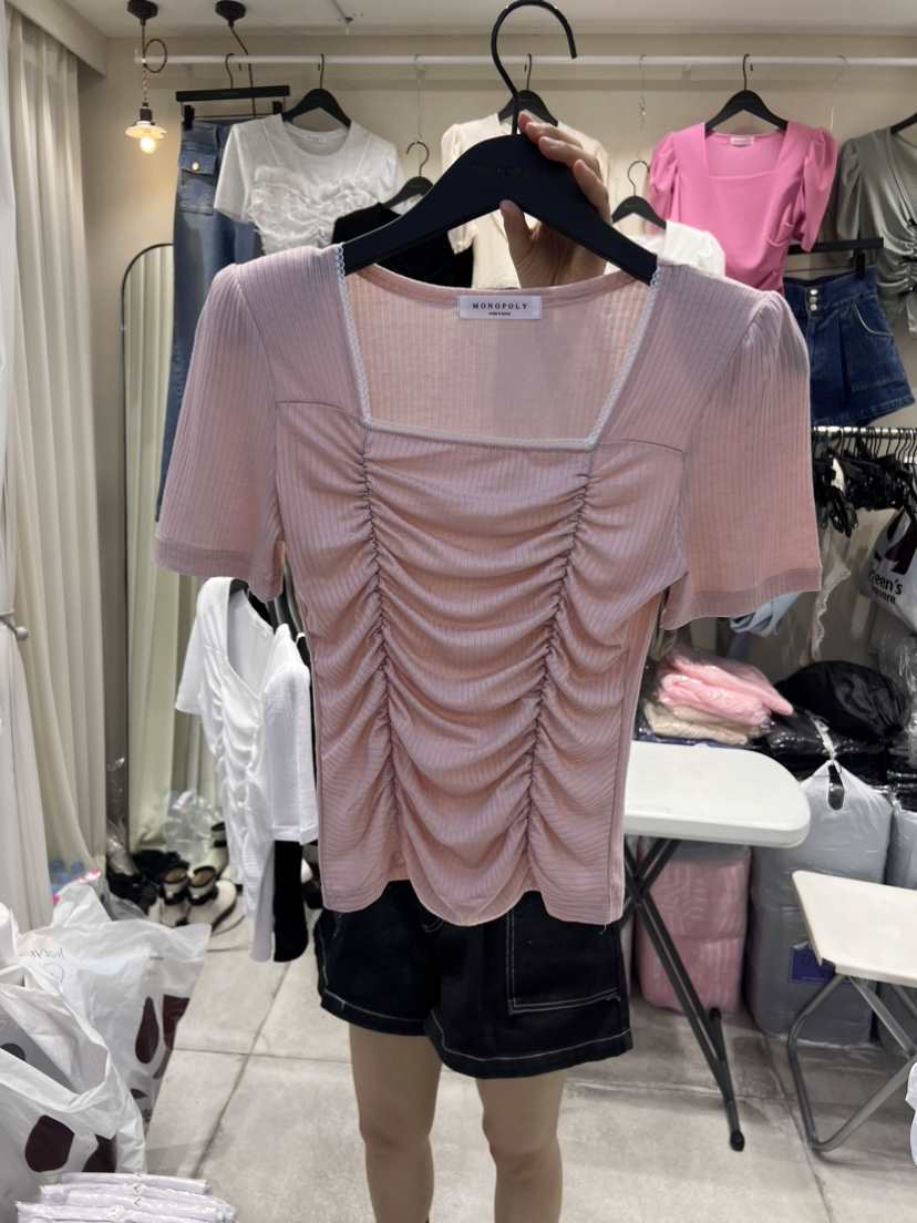 MONG9S韓國直郵女裝新款熱賣推薦休閑職業真品人氣吊帶背心MONG9S吊帶/背心