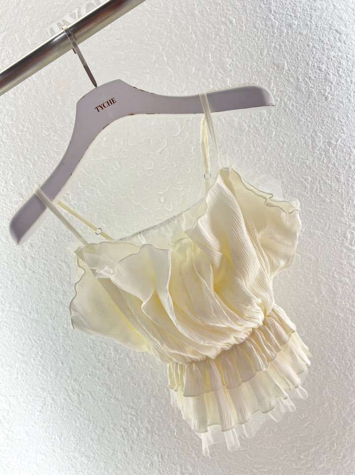 TYCHE韓國直郵女裝新款真品24春夏人氣推薦職業休閑吊帶背心TYCHE吊帶/背心
