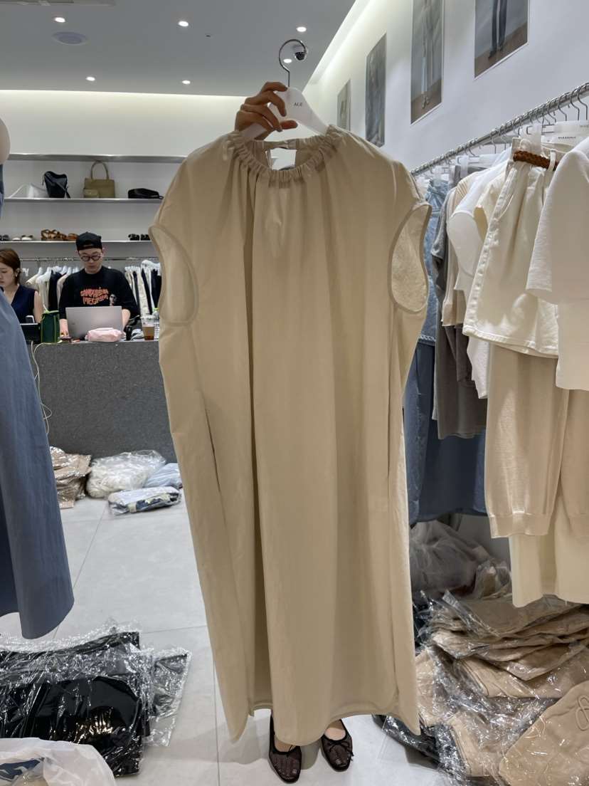 WOOD SAGE直郵韓國代購女裝新款真品人氣休閑時尚24春夏連衣裙WOOD SAGE連衣裙