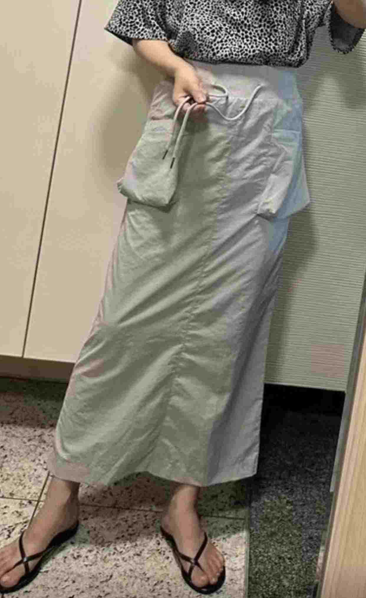 MARON韓國直郵東大門代購女裝新品人氣時尚24春夏推薦長裙MARON長裙