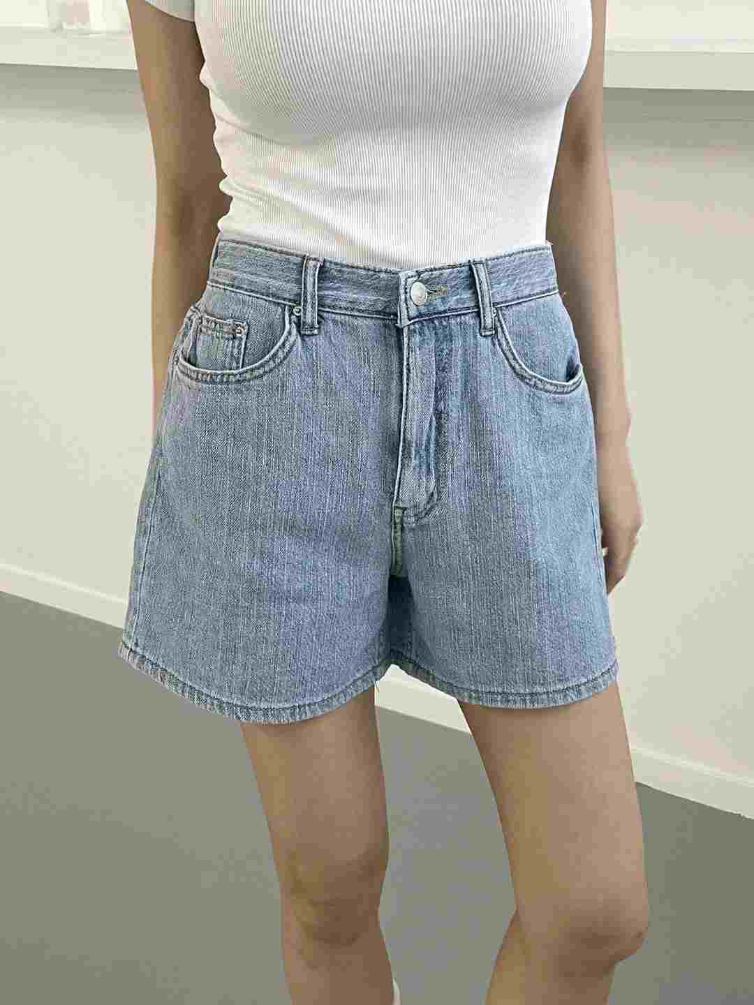 DOUBLEM韓國直郵東大門實拍女裝新品24春夏推薦熱賣職業短褲DOUBLEM短褲